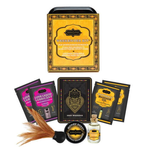 KAMASUTRA - WEEKENDER TIN KIT COCONUT AND PINEAPPLE