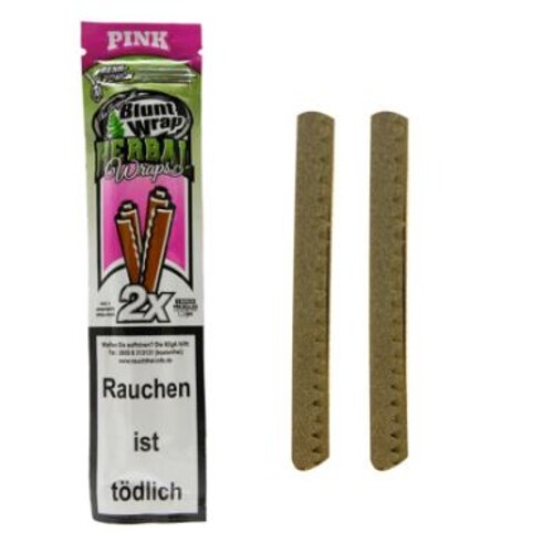 Blunt Wrap Herbal Wrap PINK