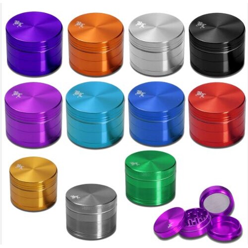 Black Leaf 4-part Alugrinder 4 cm Ø 'BL Multicolor'