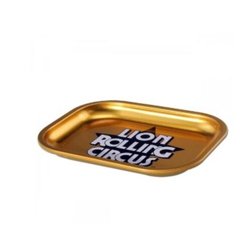 Lion Rolling Circus GOLD Rolling Tray S