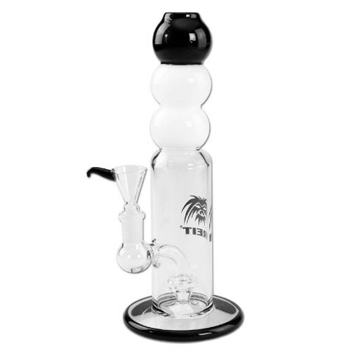 BREIT Glass Drum Perkolator white/ black
