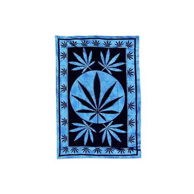 Batik Tuch Big Leaf strandkendő