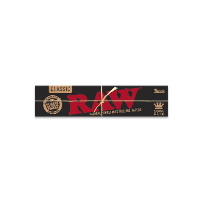 RAW Black Kingsize Slim