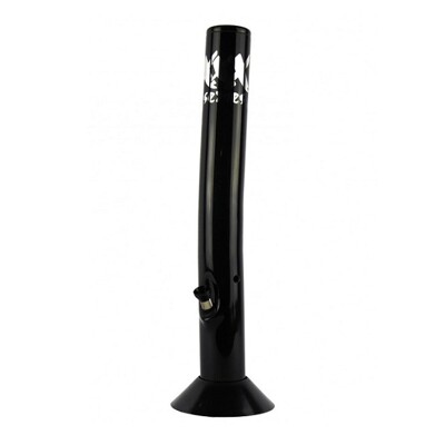 Akrilbong zakrivaný čierne 42cm