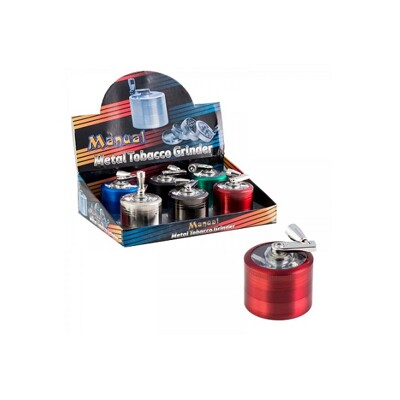 Tekerős grinder ezüst