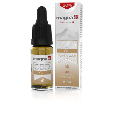 Magna G&T 20% CBD olej (konopí)