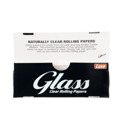 Luxe Glass Átlátszó Cigarettapapír
