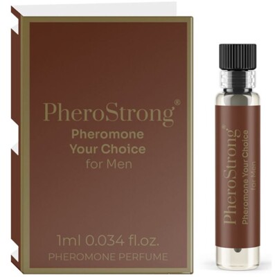 PHEROSTRONG - PHEROMONE PERFUME YOUR CHOICE FOR MEN 1 ML