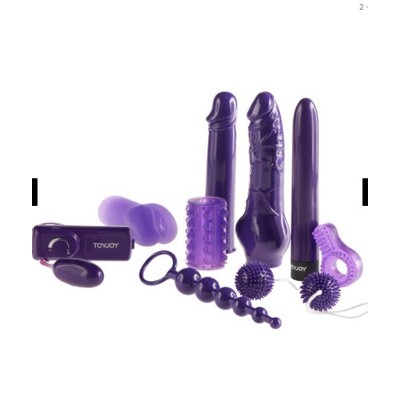 TOYJOY - JUST FOR YOU MEGA PURPLE SEX TOY KIT