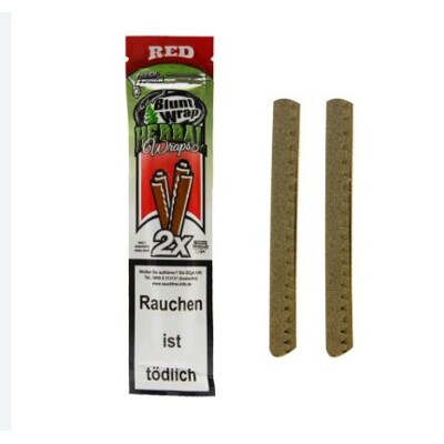 Blunt Wrap Herbal Wrap RED