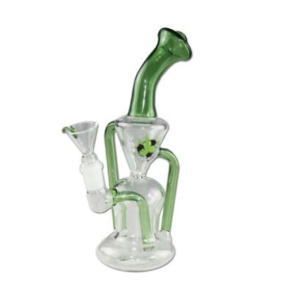 Black Leaf Recycle Bubbler