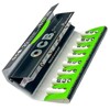 OCB Schwarz Premium Long Slim + 8 Aktiv Tips 7mm