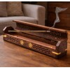 Incense Holder with Brass Inlay