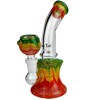 Black Leaf Mini-Bubbler rasta