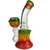 Black Leaf Mini-Bubbler rasta